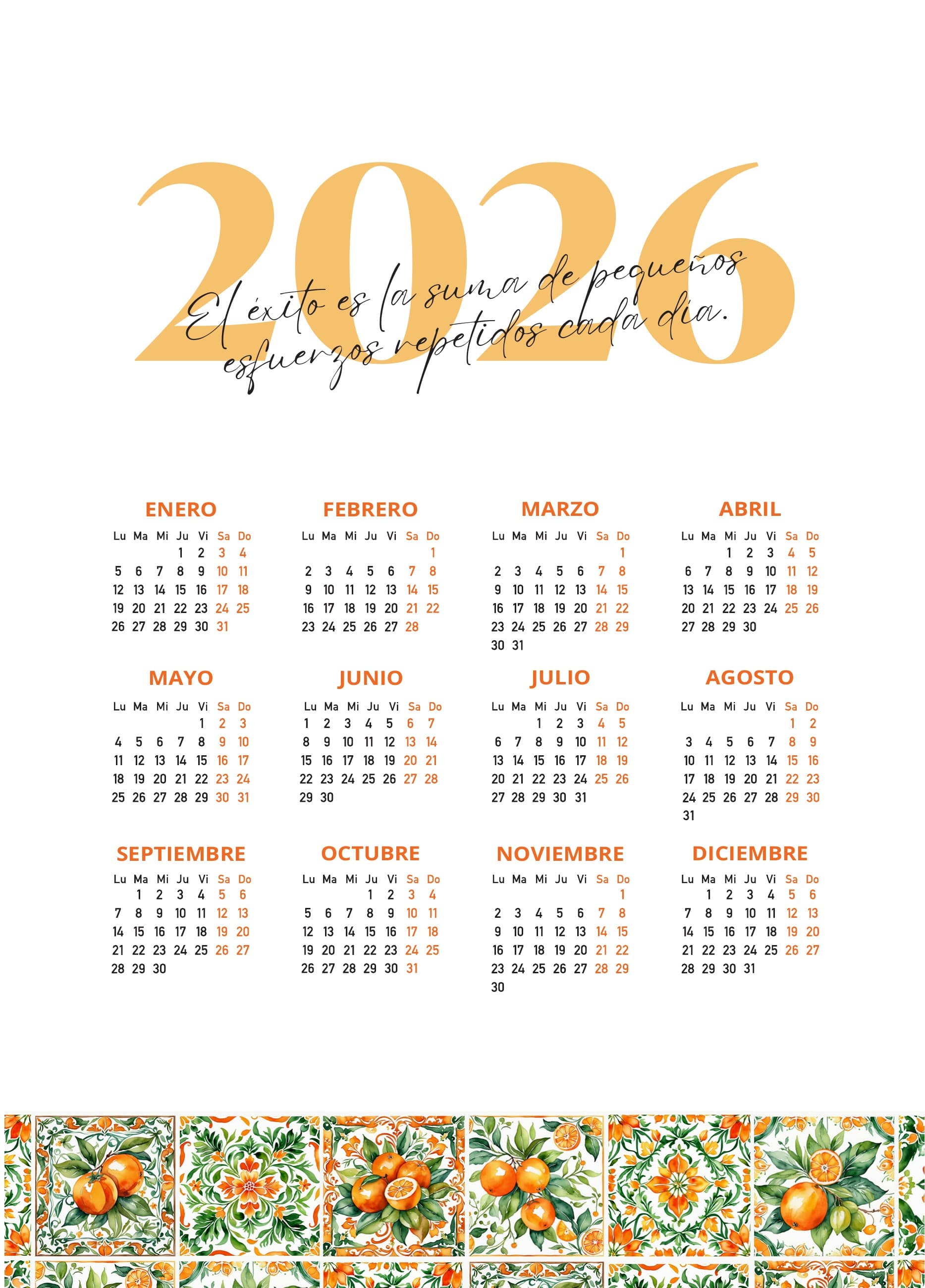 Calendar preview page 0